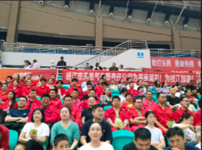 观赛凝心 拼搏聚力——公司组织员工赴枝江市文体中心观看篮球赛事